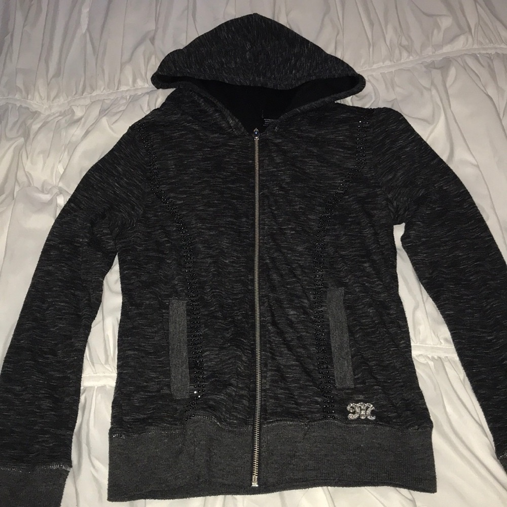 Miss Me zip up hoodie
